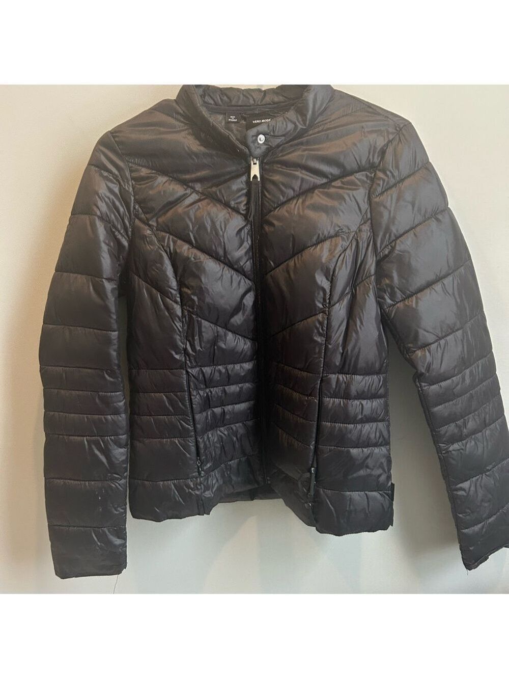 Black Quilted Women's Jacket